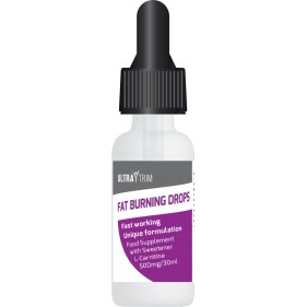 ULTRA TRIM FAT BURNING DROPS  GET SLIMMER THINNER BODY